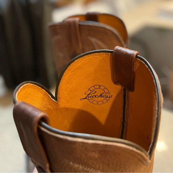 Lucchese Chocolate Shark 11D - Picture 6 of 6